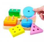 Joc cuburi cu forme de sortat 